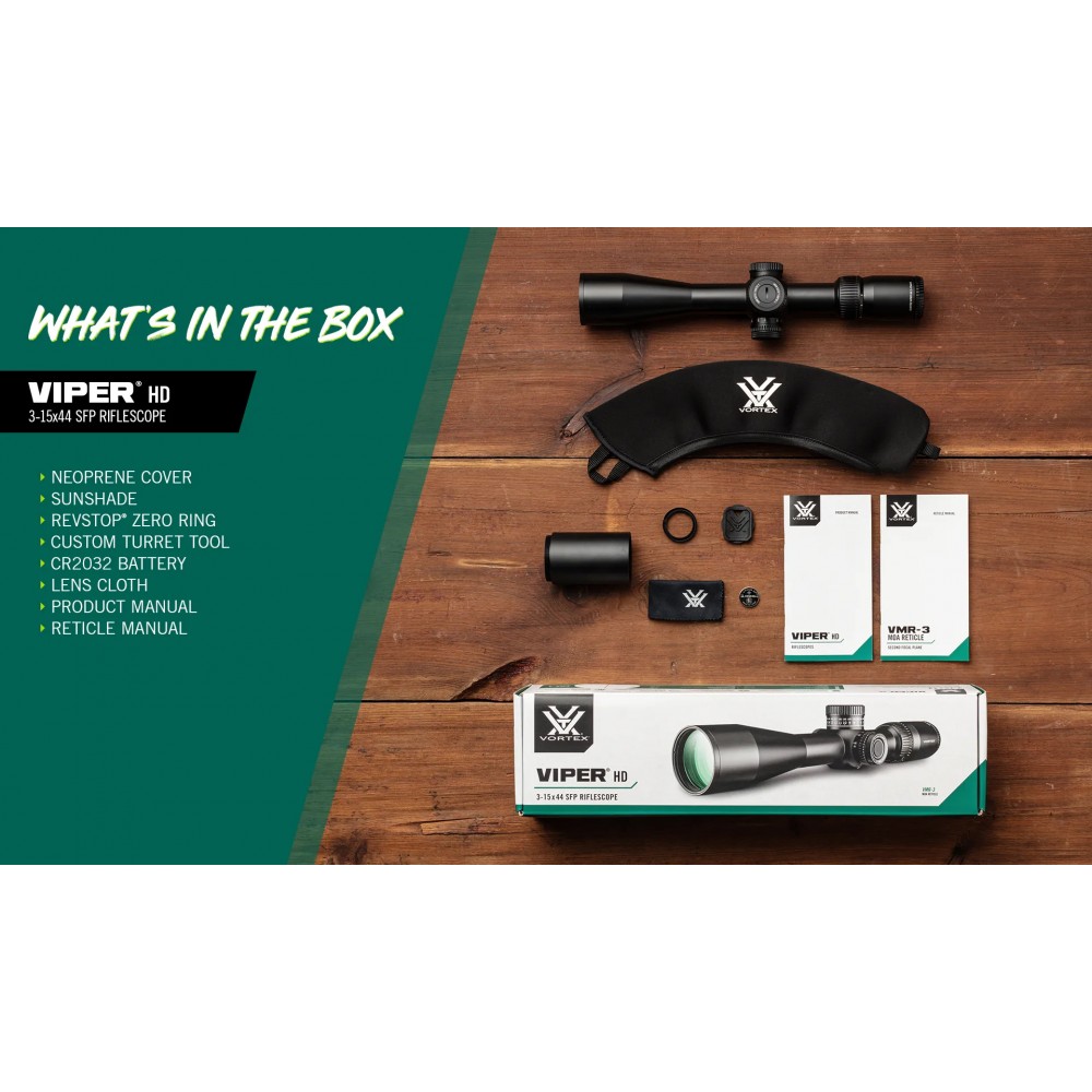 Viper® HD 3-15x44 SFP VMR-3 (MOA)